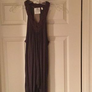 Isli Macrame Brown Sweater Size S/P